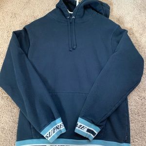 Supreme Navy Hoodie